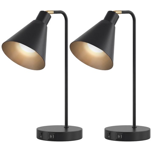 Homcom set lampade - di, 2