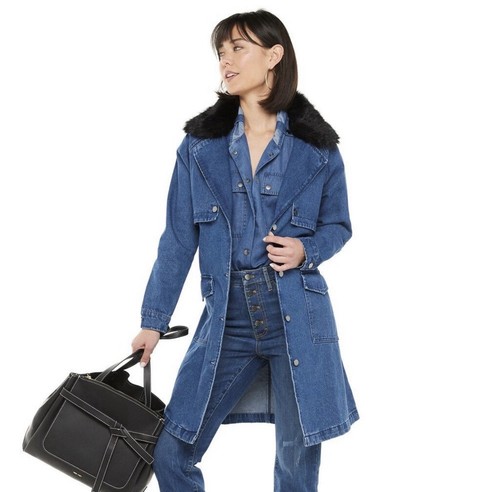 Jennifer lopez denim - lopez, trench
