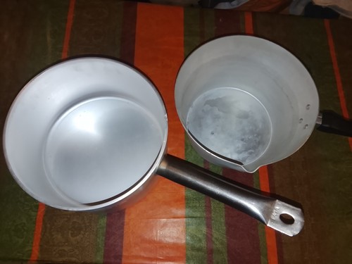 Due pentole alluminio nuove - pentole,
