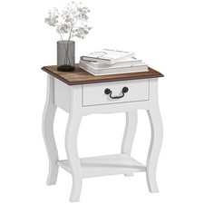 HOMCOM Comodino con Cassetto e