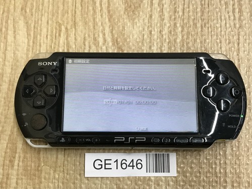 Psp 3000 piano black console - black,