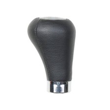 Pomello cambio in pelle liscia