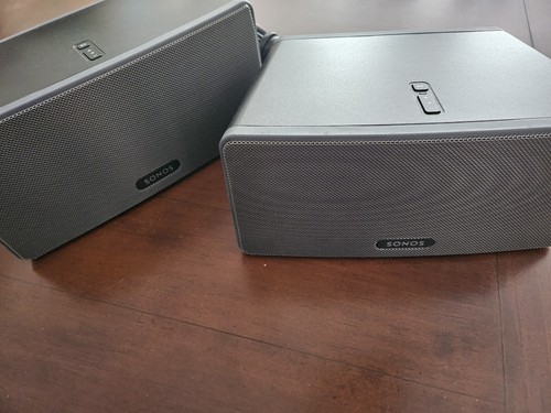 Pair black sonos play 3 - black,