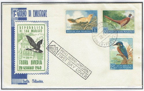 San marino 1960 fauna - 1960,