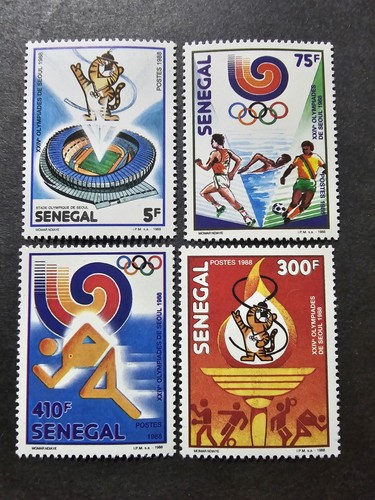 Timbro senegal giochi olimpici - timbro,
