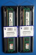 2 BANCHI MEMORIE RAM KINGSTON