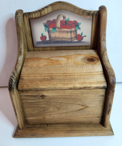 Ricettario vintage legno - in,
