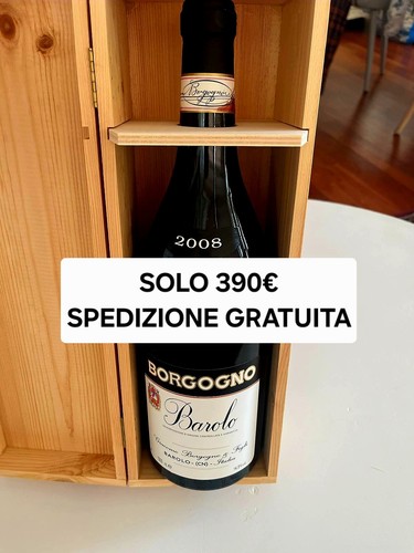 Vino borgogno barolo 2008 - vino,