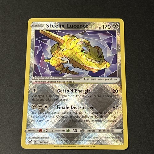 Carta pokémon steelix - carta,
