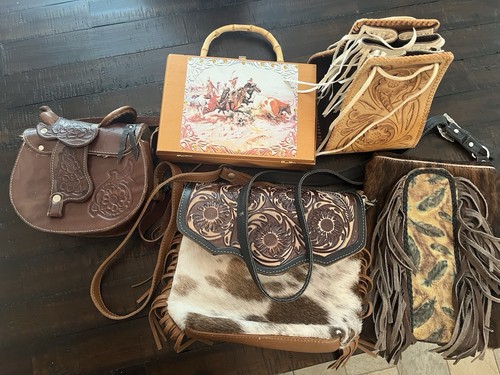 Lotto borse tema western - borse, a