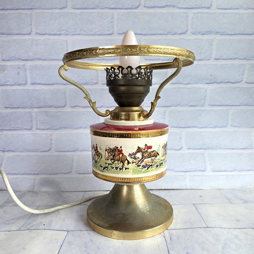 Lampada fiorentina horse hound - lampada,