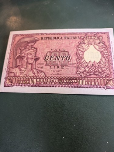 Italy 100 lire - italy, 1951