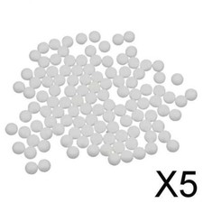 5X Sfere In Polistirene Espanso Bianco Modellante Da 100 Pezzi 15mm