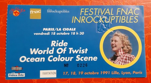 Ticket billet used stub - billet,