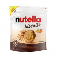 BISCOTTI ALLA NUTELLA Biscotti croccanti con ripieno di cioccolato snack per feste 193 g 6,8 oz
