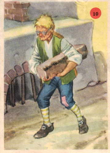 Figurina pinocchio fratelli - figurina, "