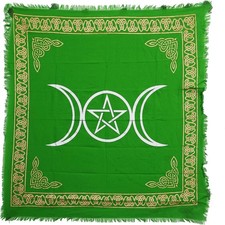 Panno da altare verde 91x91 cm