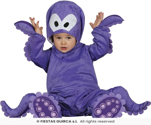Costume baby polipo mesi - baby, 12/18