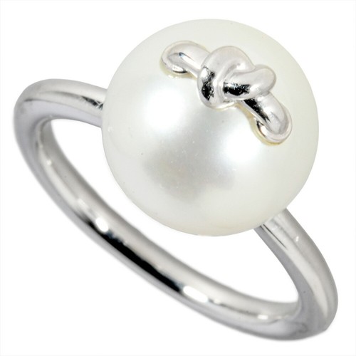 Tasaki anello con fiocco - tasaki,