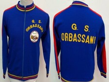 ORBASSANO TORINO ITALIA GIACCA EROICA JERSEY CICLISMO CYCLING VINTAGE NO MAGLIA