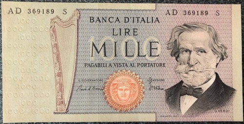 Banconota 1000 mille - , lire