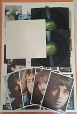 LP Gatefold + Poster + foto THE BEATLES - THE WHITE ALBUM 1a Stampa Francia 1968