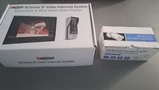TMEZON Videocitofono WiFi + Videosorveglianza, Kit Videocitofono Smart,uCare APP
