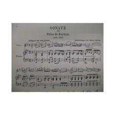 Giardini Sonata Violino Piano