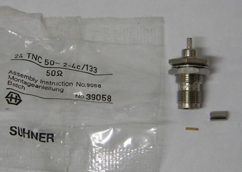 Suhner tnc 4 133 - tnc-50-2-4/133, a