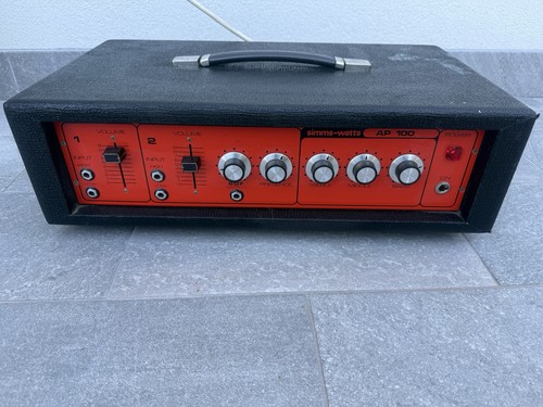 Rare vintage 1970 simms watts - 1970,