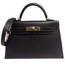 Hermes Kelly Mini 20 Bai Brun