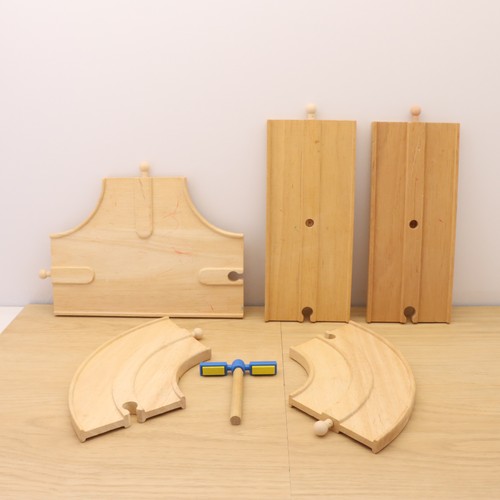 Pista trenino legno mista - pista,