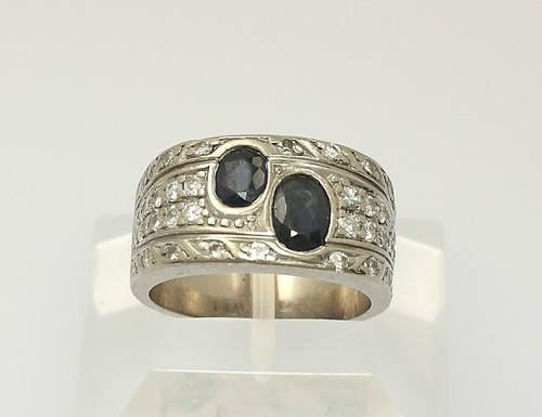 Anello oro bianco 18 - anello,