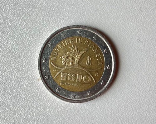 Moneta euro rara expo - da, 2
