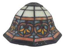 Tiffany style glass - style, white