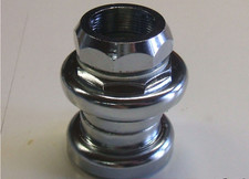 Serie sterzo bici da 1" filettata cromata (per bici Vintage)