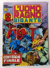 L'UOMO RAGNO GIGANTE corno N.93 CONTEGGIO FINALE originale NON anastatico 1984
