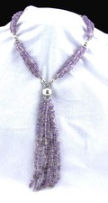 COLLANA IN ARGENTO CON CIUFFI