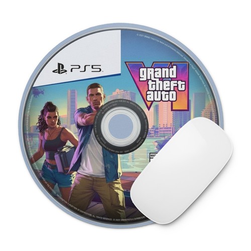 Gta disc tappetino - disc, mouse