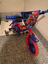 Dino Bikes Spiderman 12" Bicicletta per Bambino - Rosso/Blu