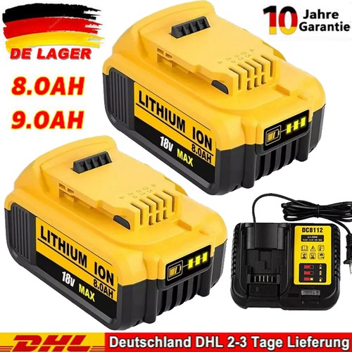 0ah per dewalt dcb184 - 8.0ah,