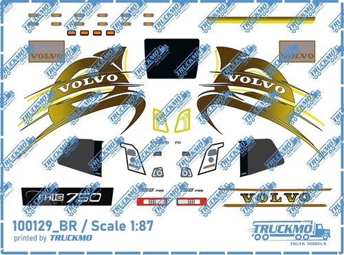 Decalcomanie truckmo volvo - decalcomanie,