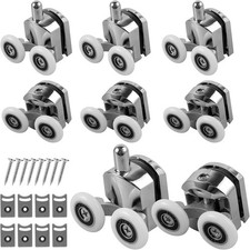 8 Pezzi Rulli per Porta Doccia