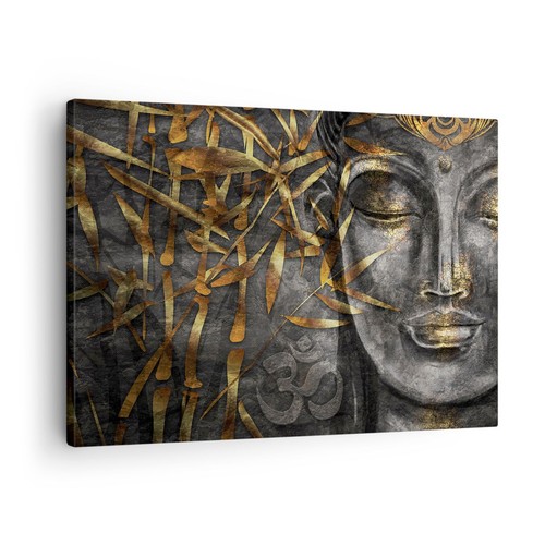 Quadro tela 70x50cm buddha - su,