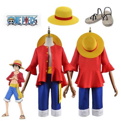 One piece cosplay luffy abito - one,