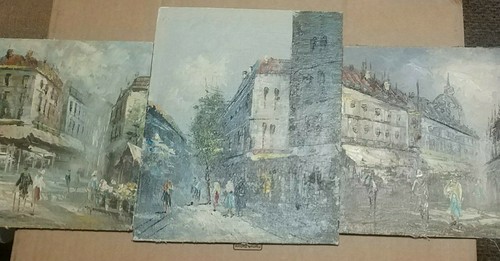 Trittico arte olio - trittico, arte-olio