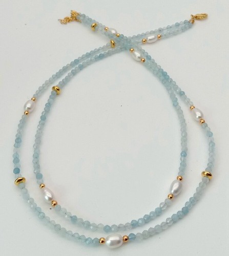 Collana perle bianche - di,