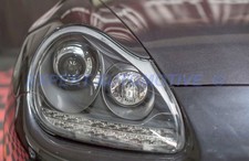 FARI PORSCHE CAYENNE 02-07 DAYLINE LED DIURNI XENON   SERIE D1S FRECCE LED 
