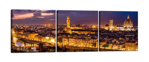 Panorama notturno firenze - notturno,