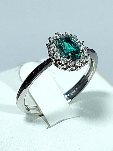 Anello donna oro bianco - anello, 750